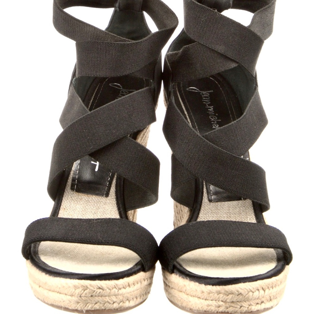 🇫🇷 Jean-Michel Cazabat Wedge Espadrilles - Picture 3 of 5